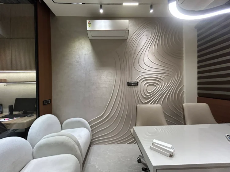 modern office interior design in Delhi by Dezine Innovation